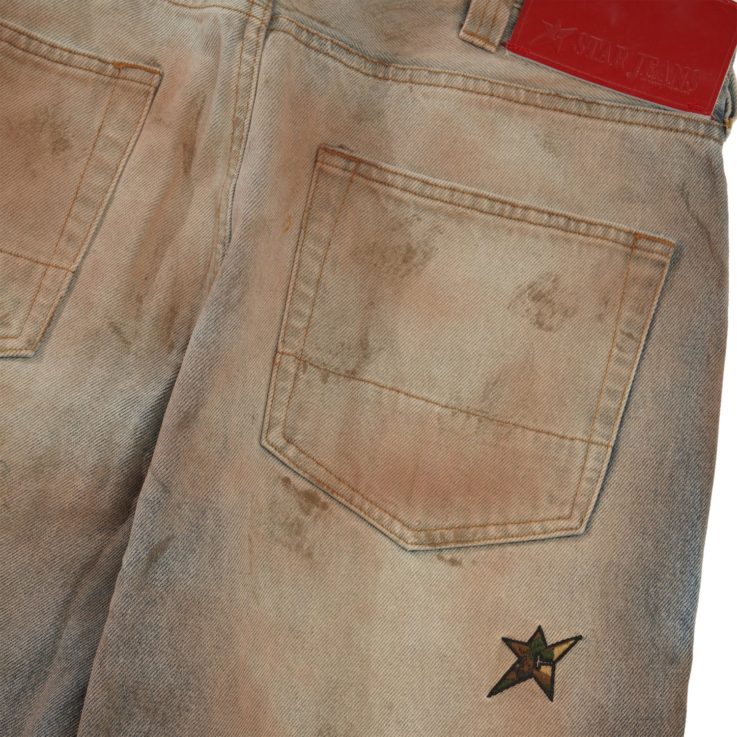 Hillbilly C-Star Denim Jeans, Blue