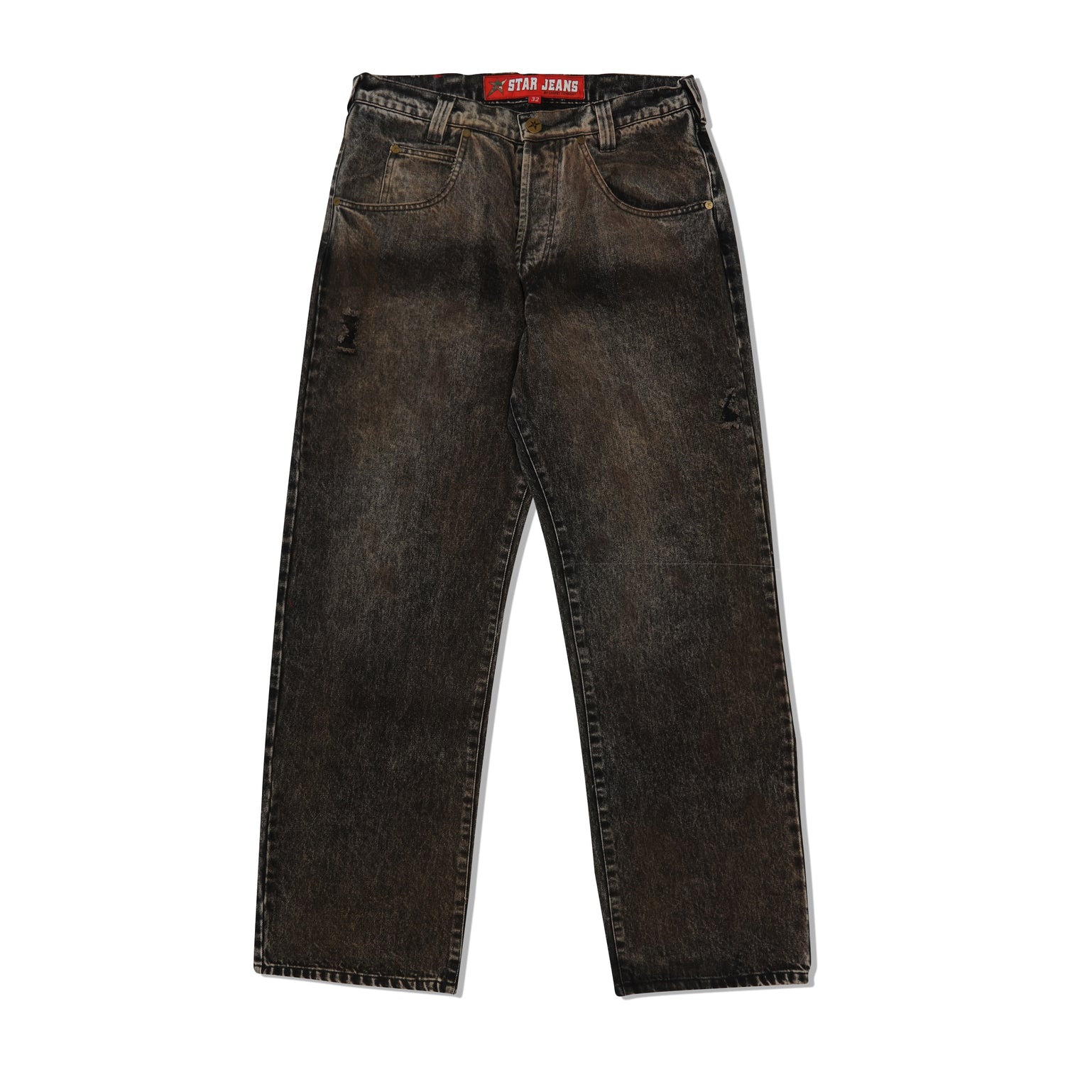 Hillbilly C-Star Denim Jeans, Black