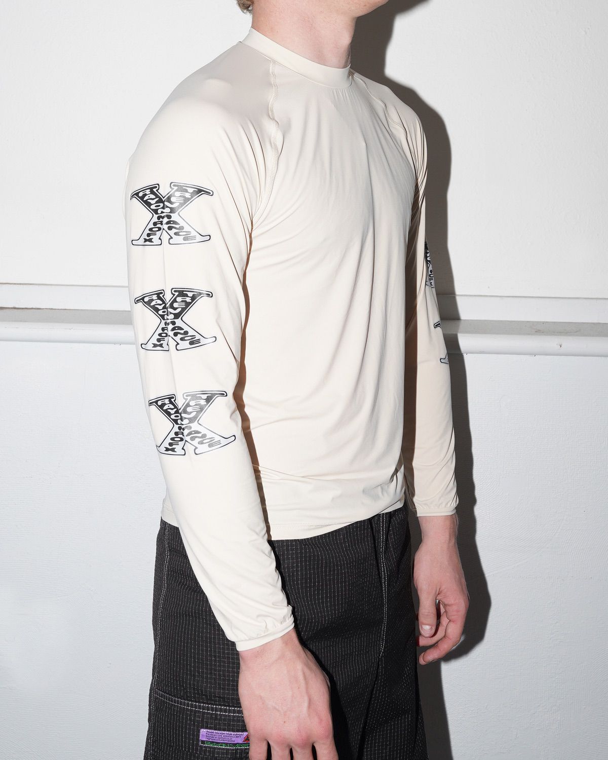 Edge Xformance Long sleeve Tee, Almond Tan