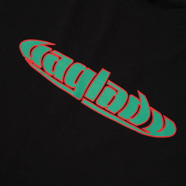 Baglady Warped Tee, Black