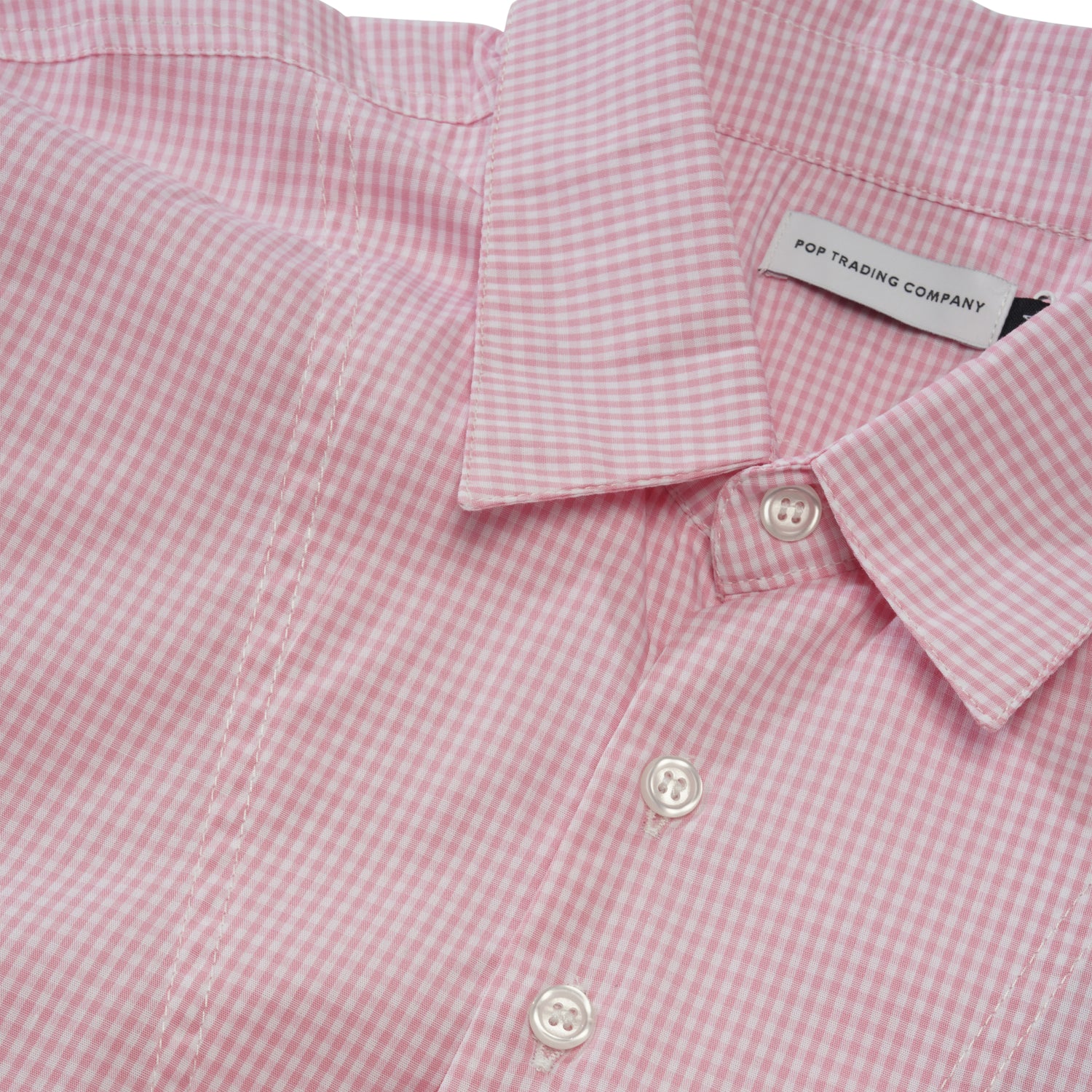 Italo Gingham S/S Shirt, Rio Red