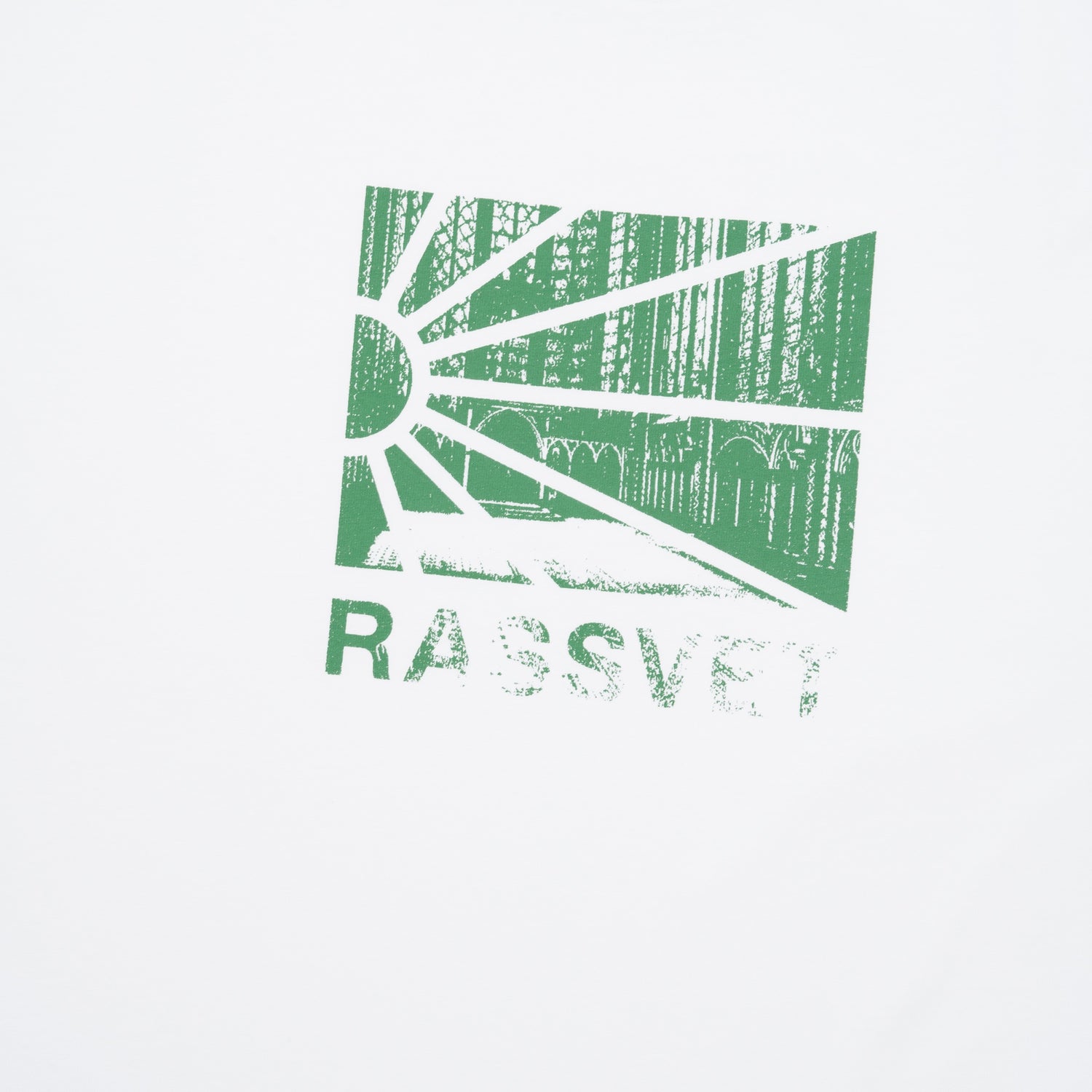 Ray Logo Tee, White