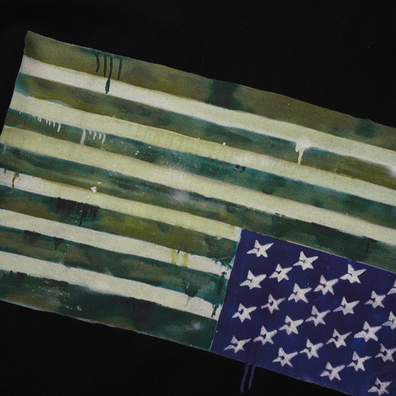 C-Star Flag Tee, Black
