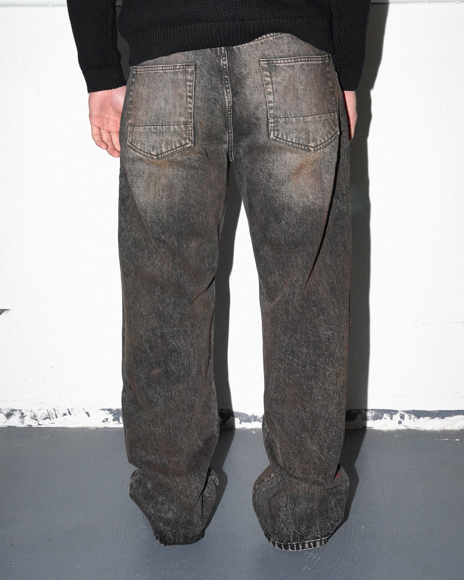 Hillbilly C-Star Denim Jeans, Black