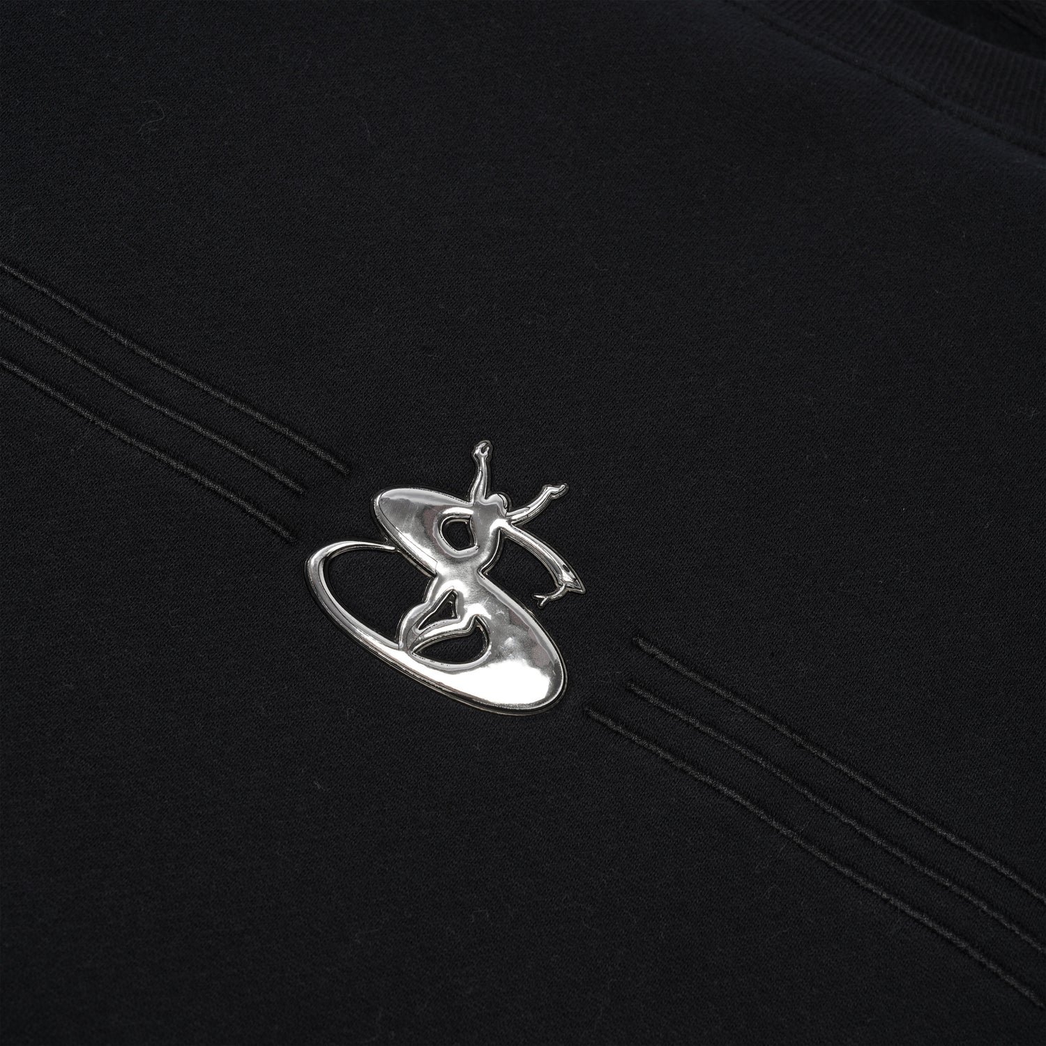 Pearl Crewneck Sweater, Anthracite