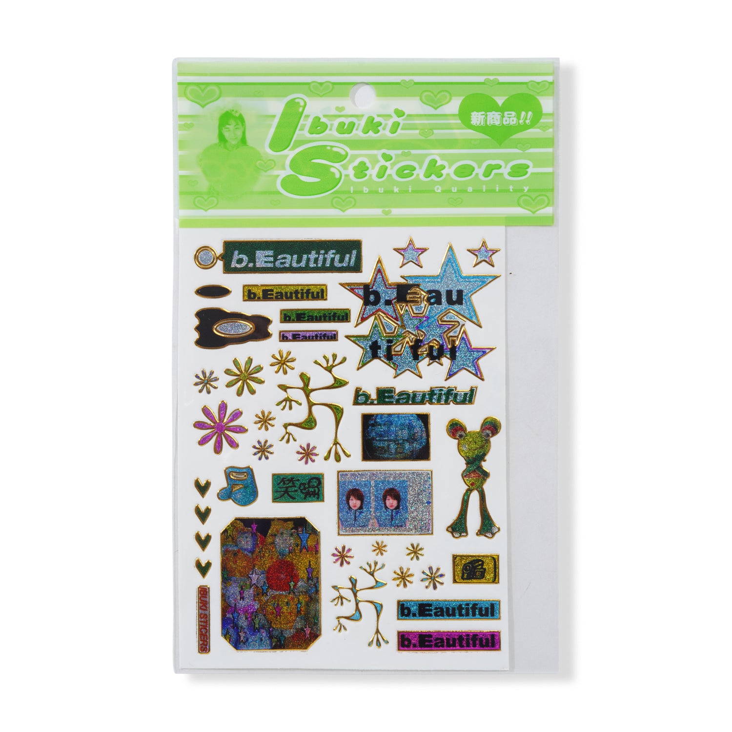 b.Eautiful x Ibuki Sakai Sticker Sheet