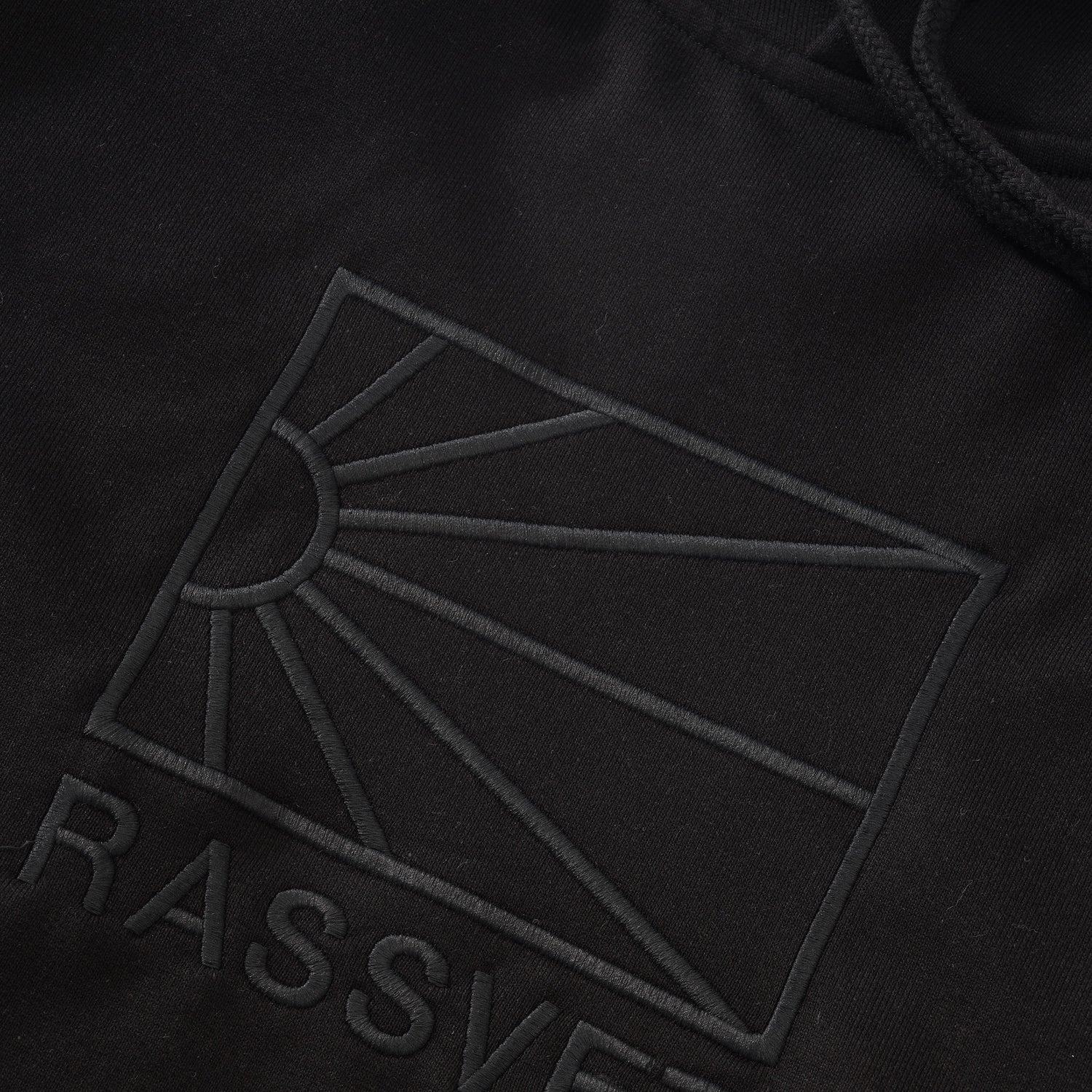 Logo Knit Hood, Black