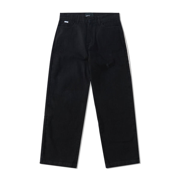 Rassvet Typo Classic Denim Trousers, Black