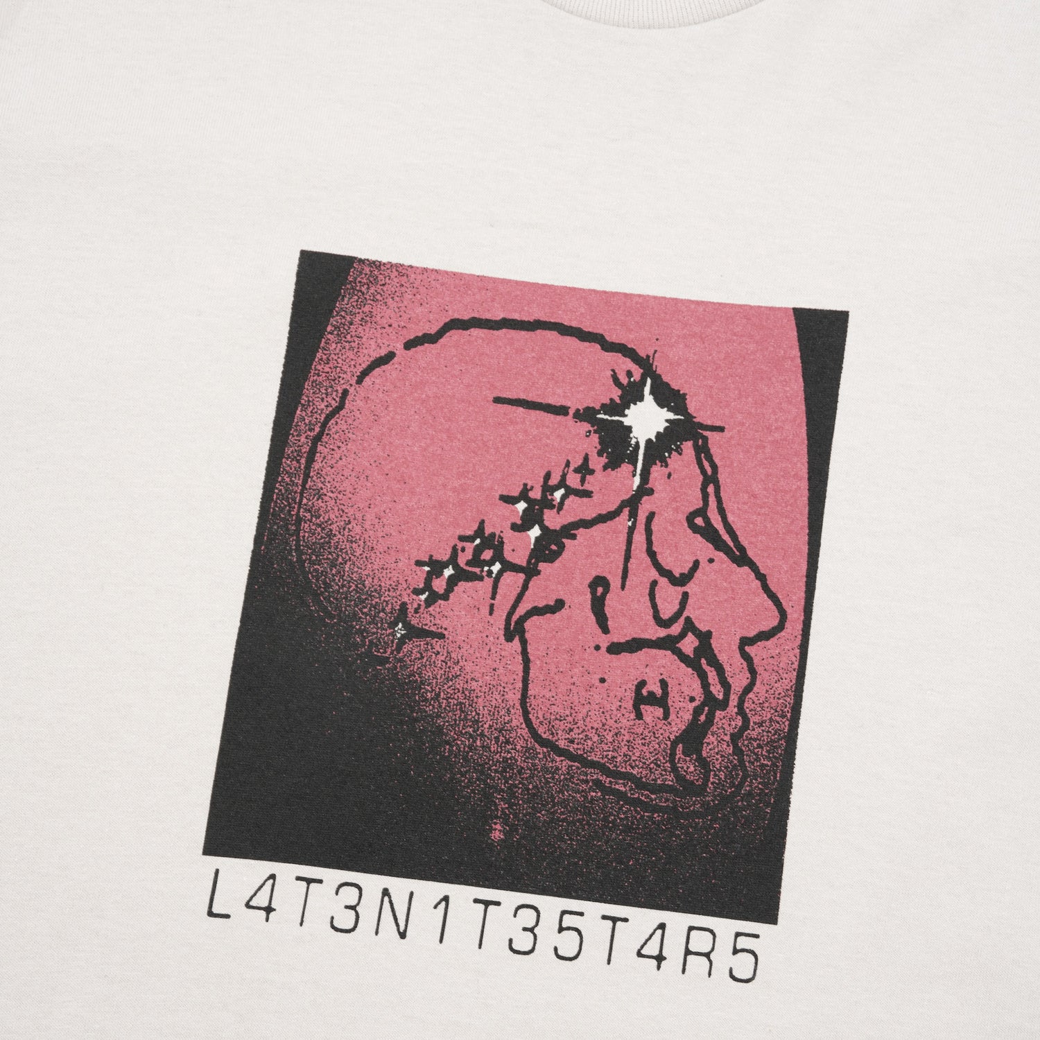 Star Head Graphic Tee, Cement