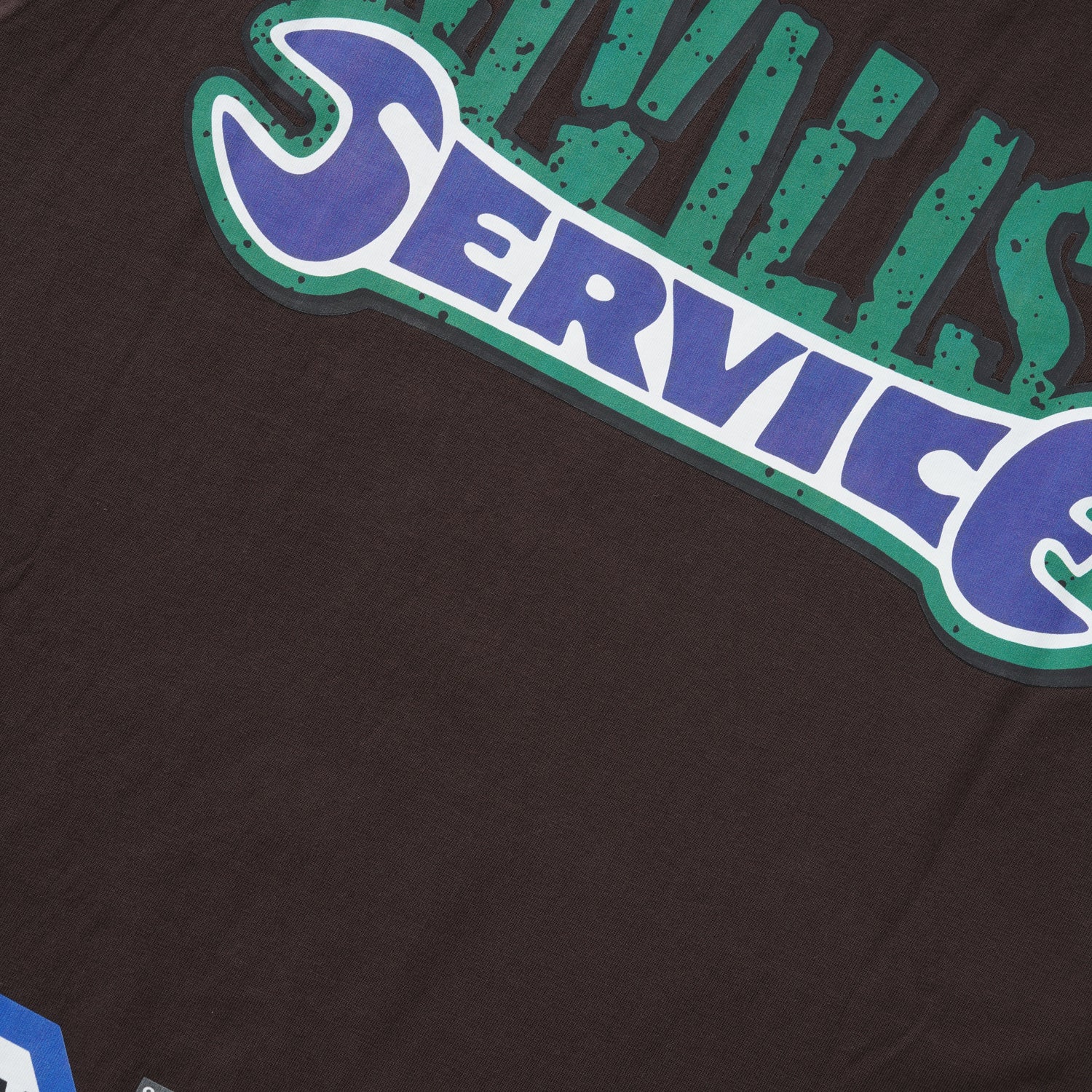 Service Tee, Brown