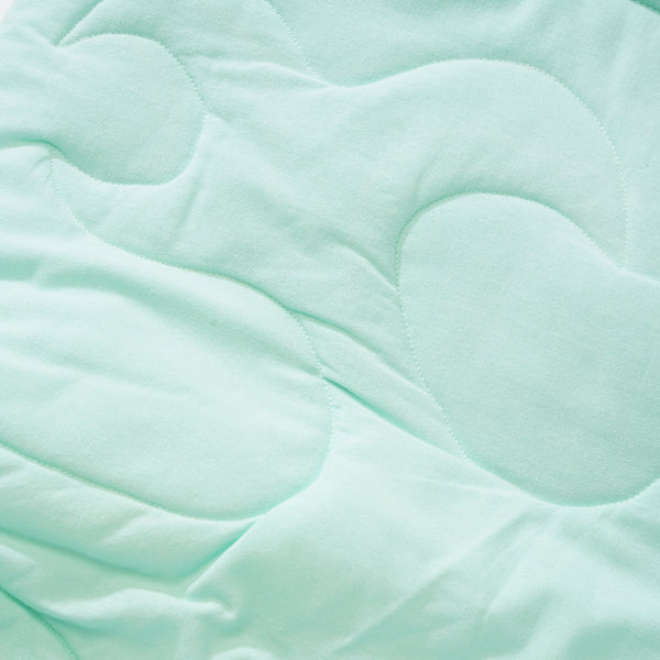 Claire Duport Quilted Tote Bag, Light Green