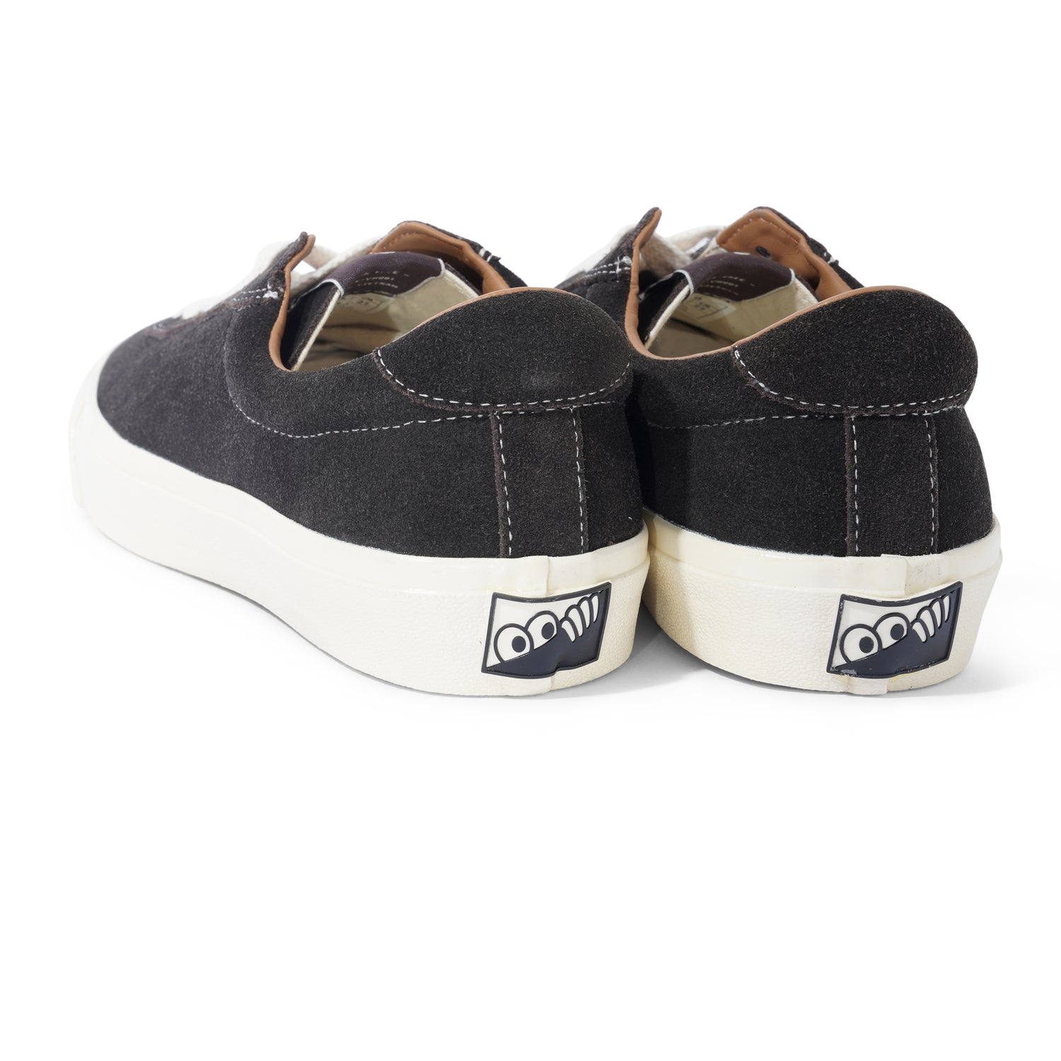 VM001 Lo Suede, Coffee Bean / White