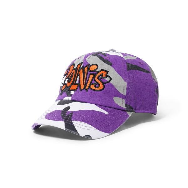 Pelvis Ovalo Logo Hat, Purple Camo