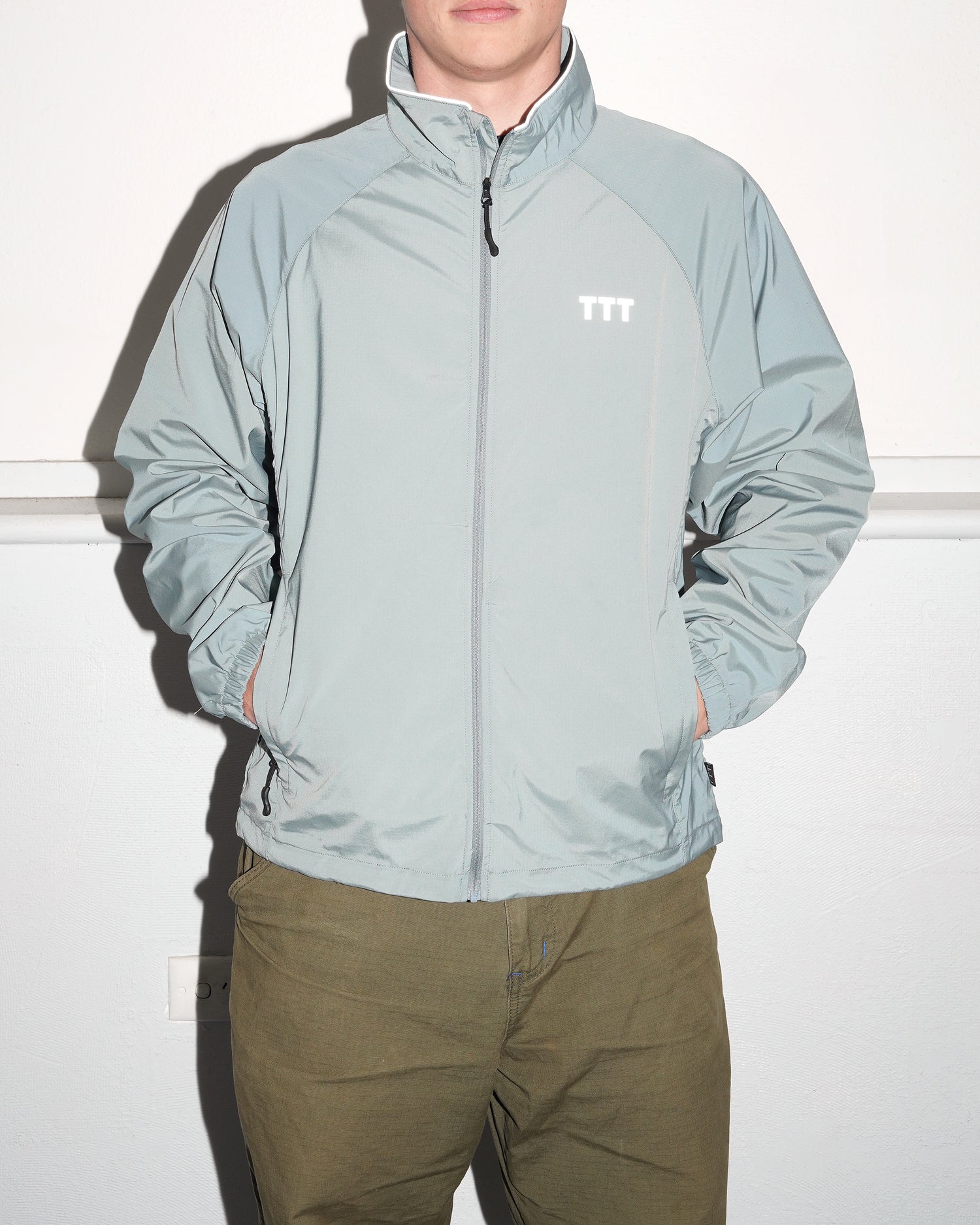 TTT Ripstop Packable Jacket, Sea Smoke