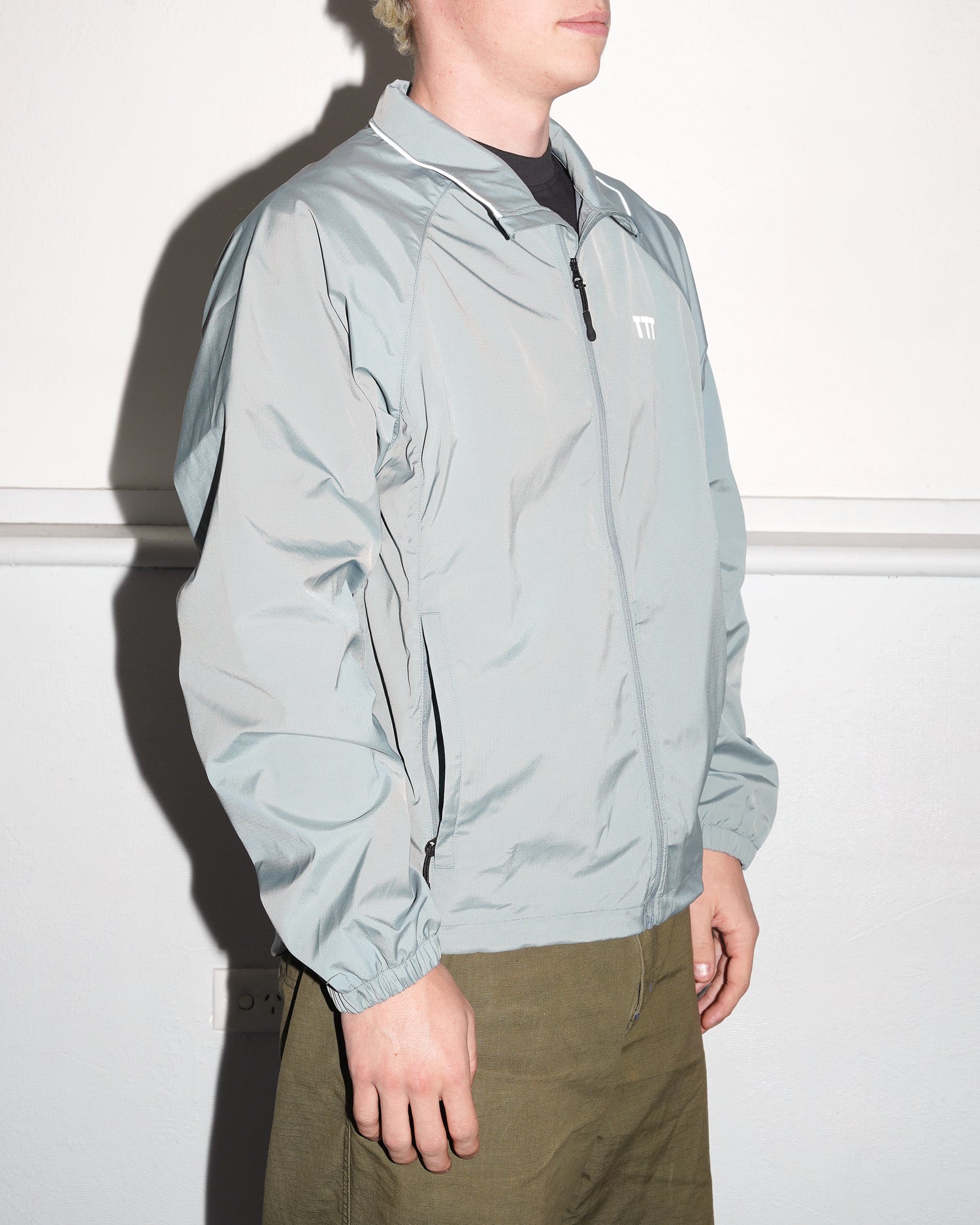 TTT Ripstop Packable Jacket, Sea Smoke