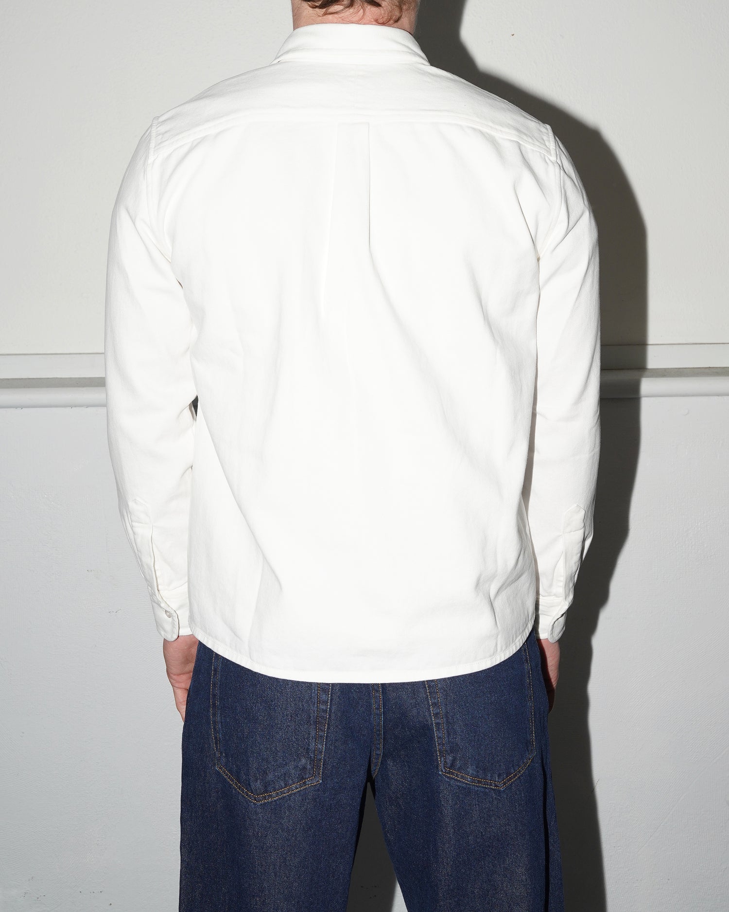 Button Overshirt, Off White