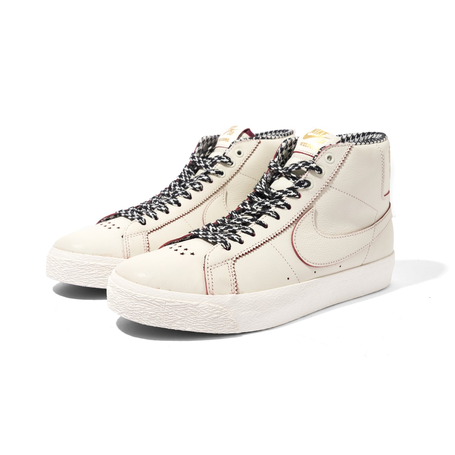 Zoom Blazer Mid QS, Sail / Dark Beetroot / White