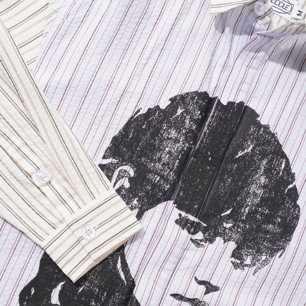 Hoddle Merch Shirt, Stripe Seersucker