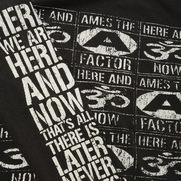 Ames Dept A Factor L/S Tee, Black