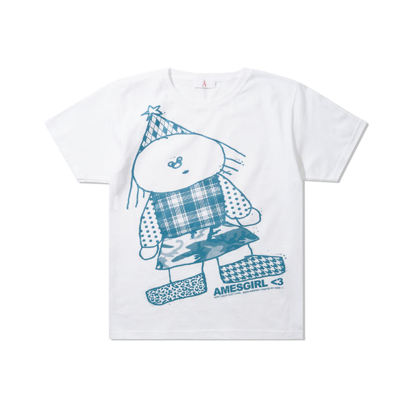 Ames Dept Girl Baby Tee, White