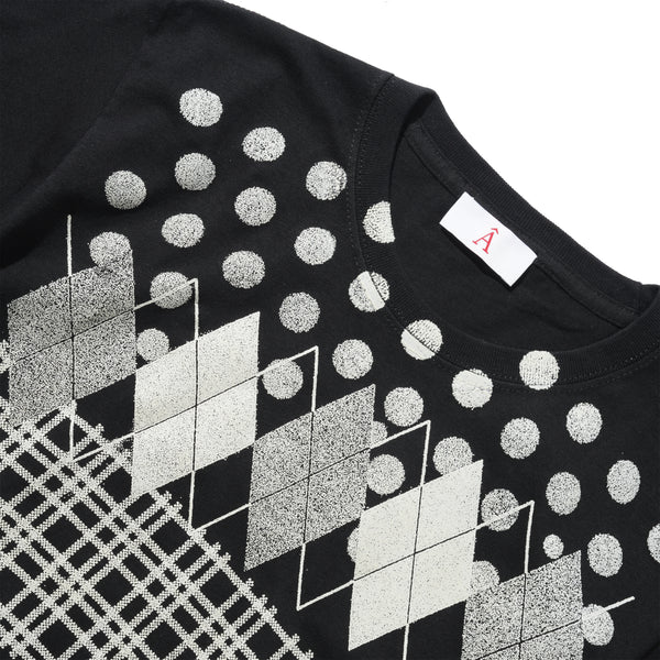 Ames Dept Dots Baby Tee, Black