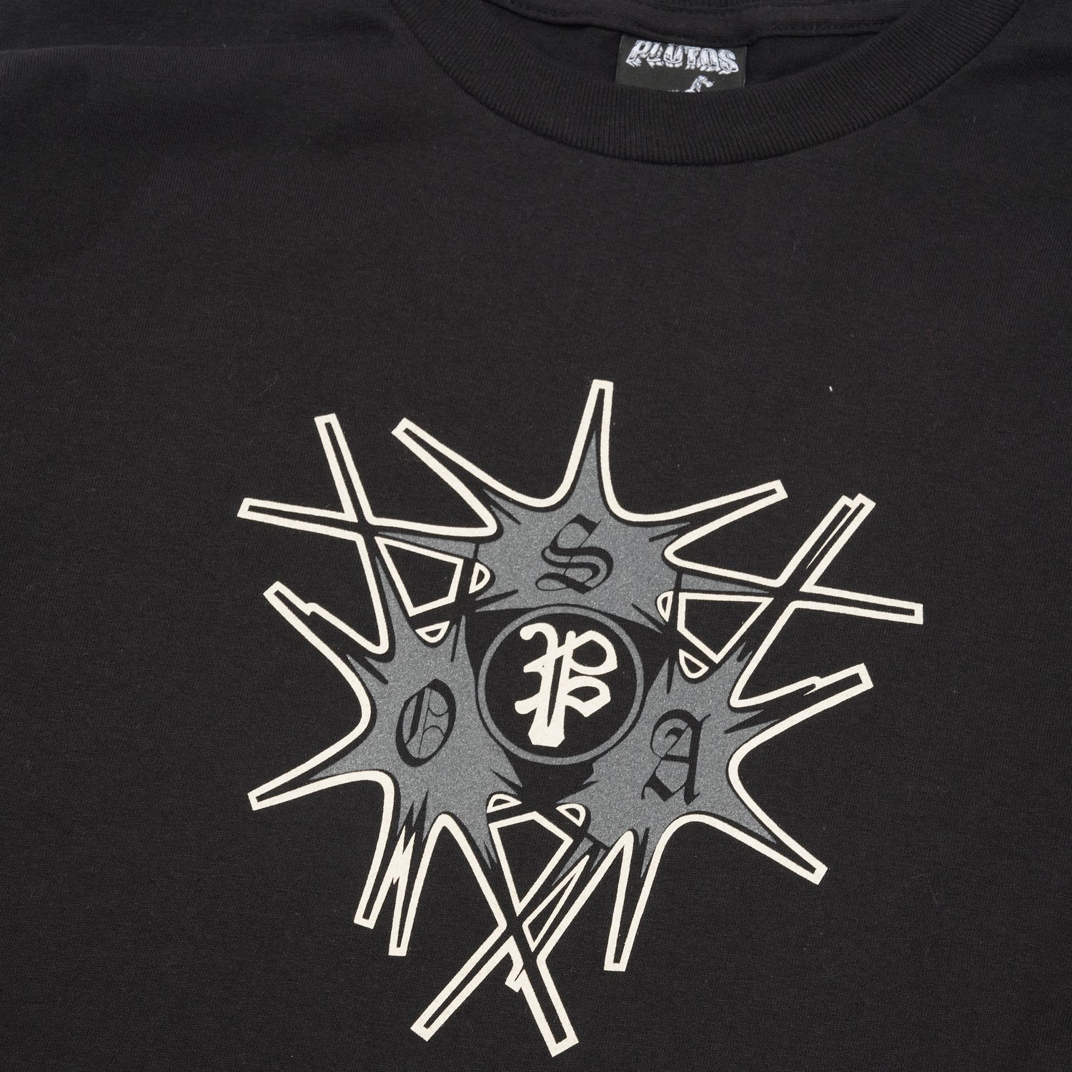 P-Hole L/S Tee, Black