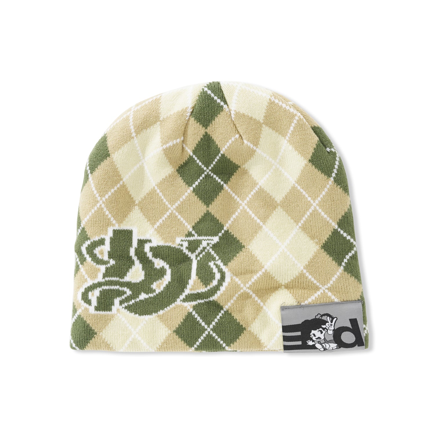 b.Eautiful x Yumin Ha Beetle Beanie, White