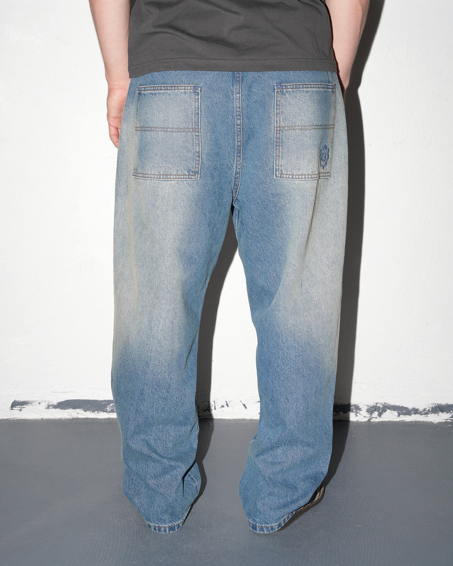 Activate Pants, Heavy Distress Indigo