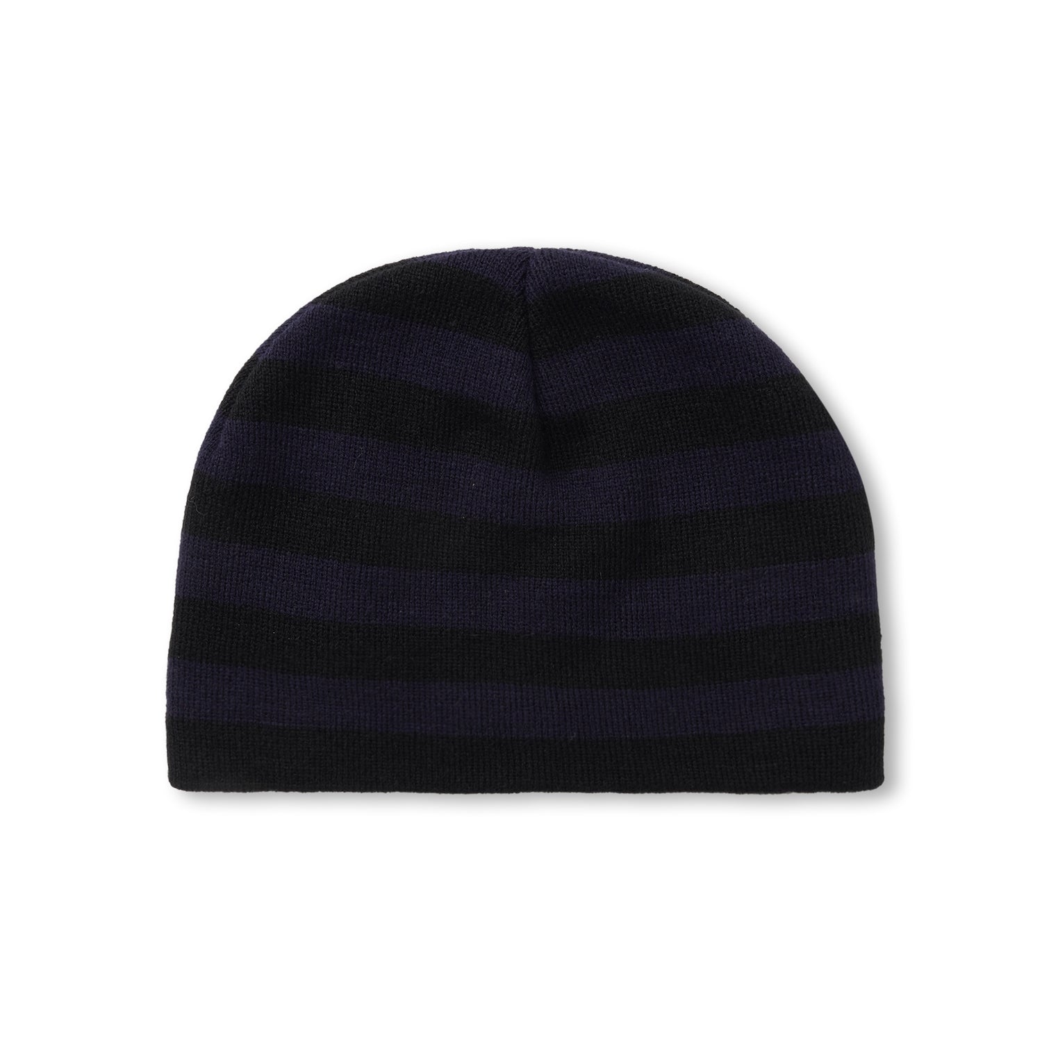 Skull Beanie, Black / Blue