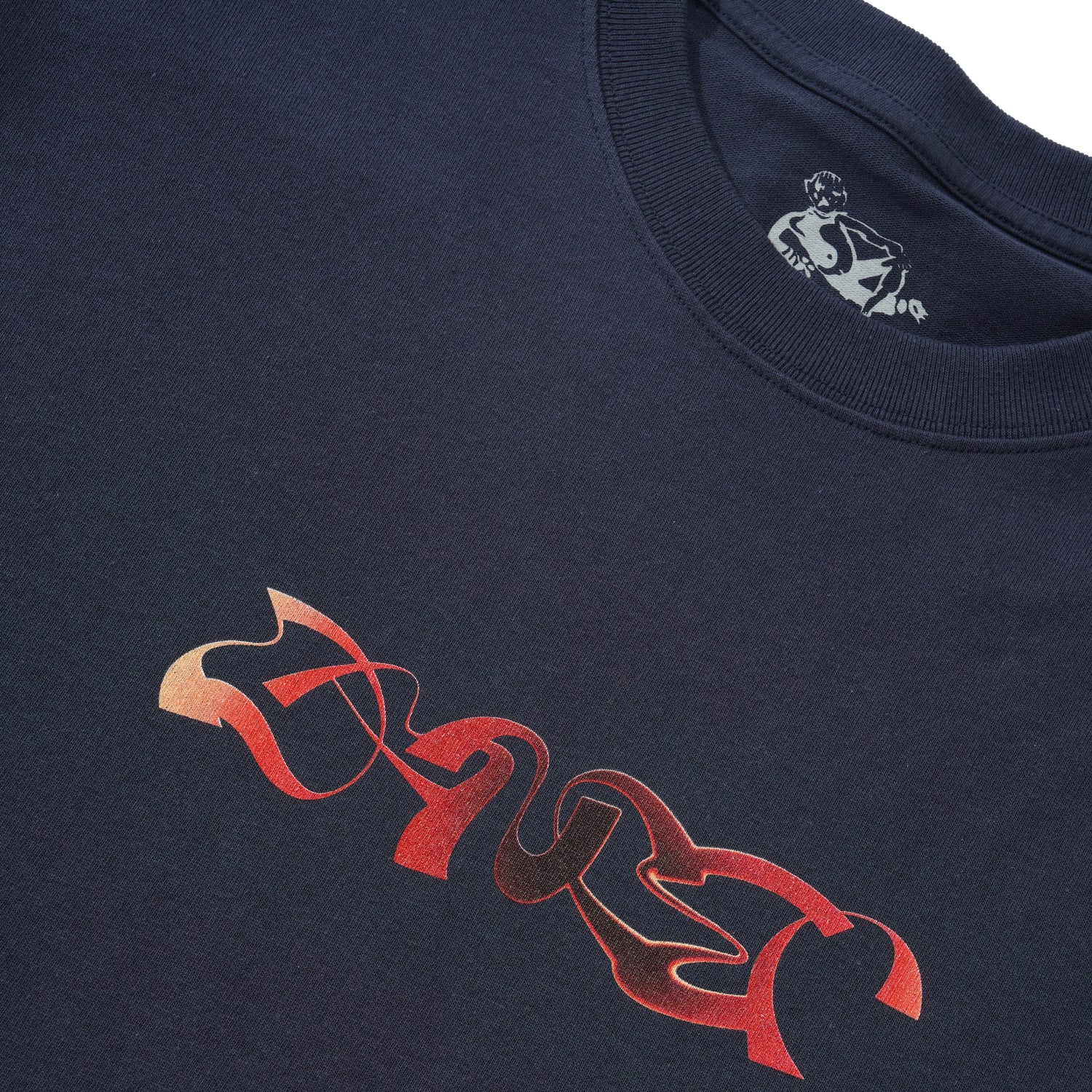 Analog Triple Logo Tee, Dark Navy