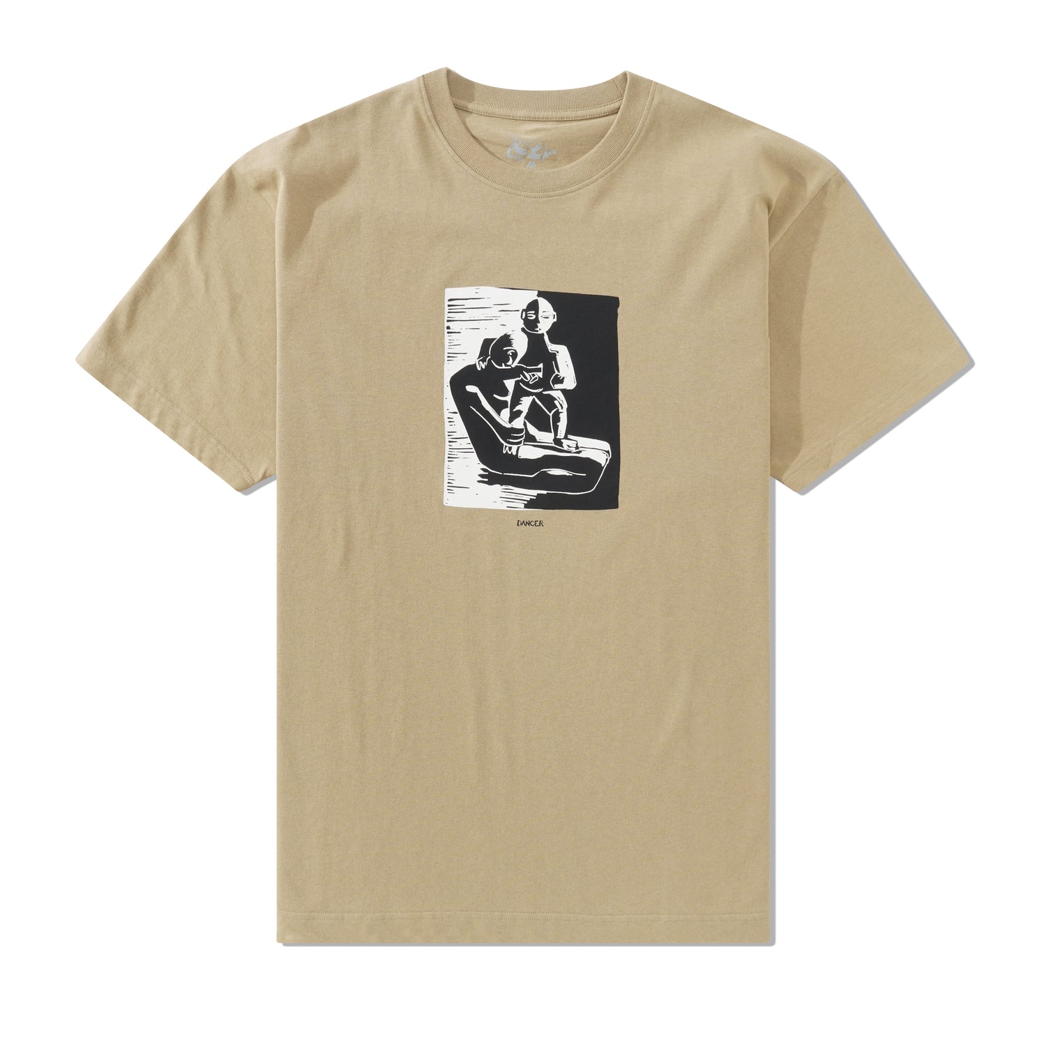Heart Tee, Khaki