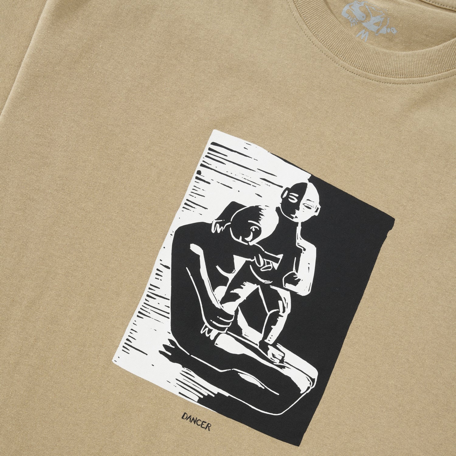 Heart Tee, Khaki
