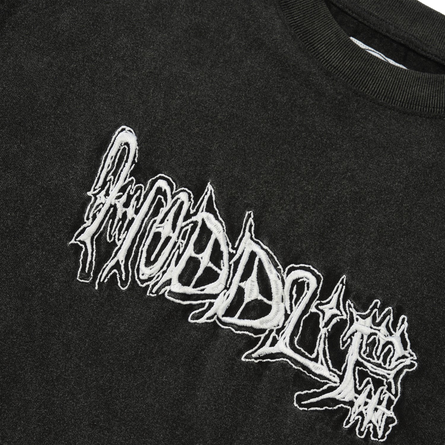 Vision Logo Tee, Black Wash
