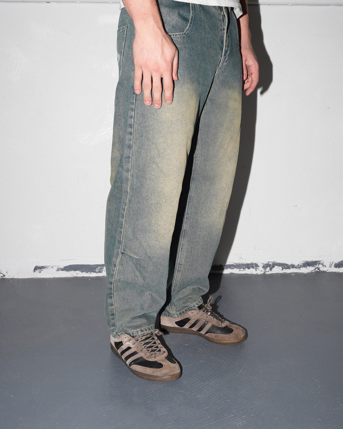 Washed Star Jeans, Blue