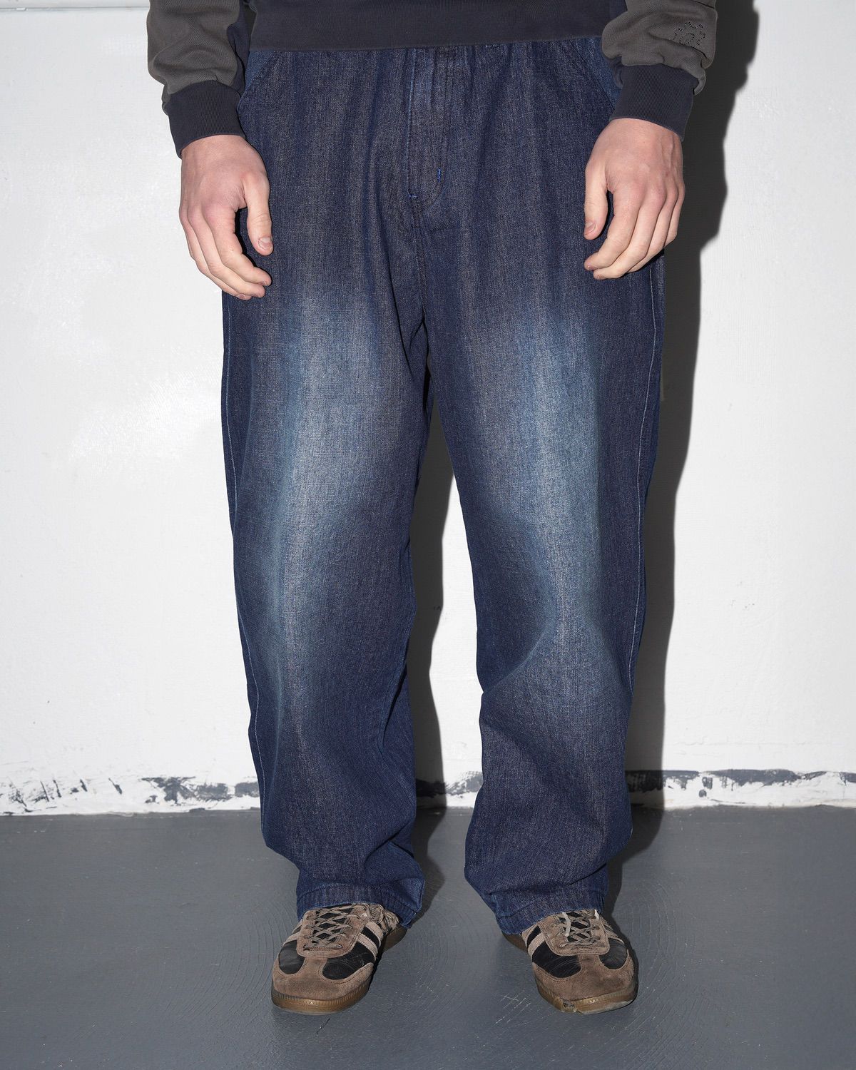 Activate Denim Jeans, Distressed Raw Denim
