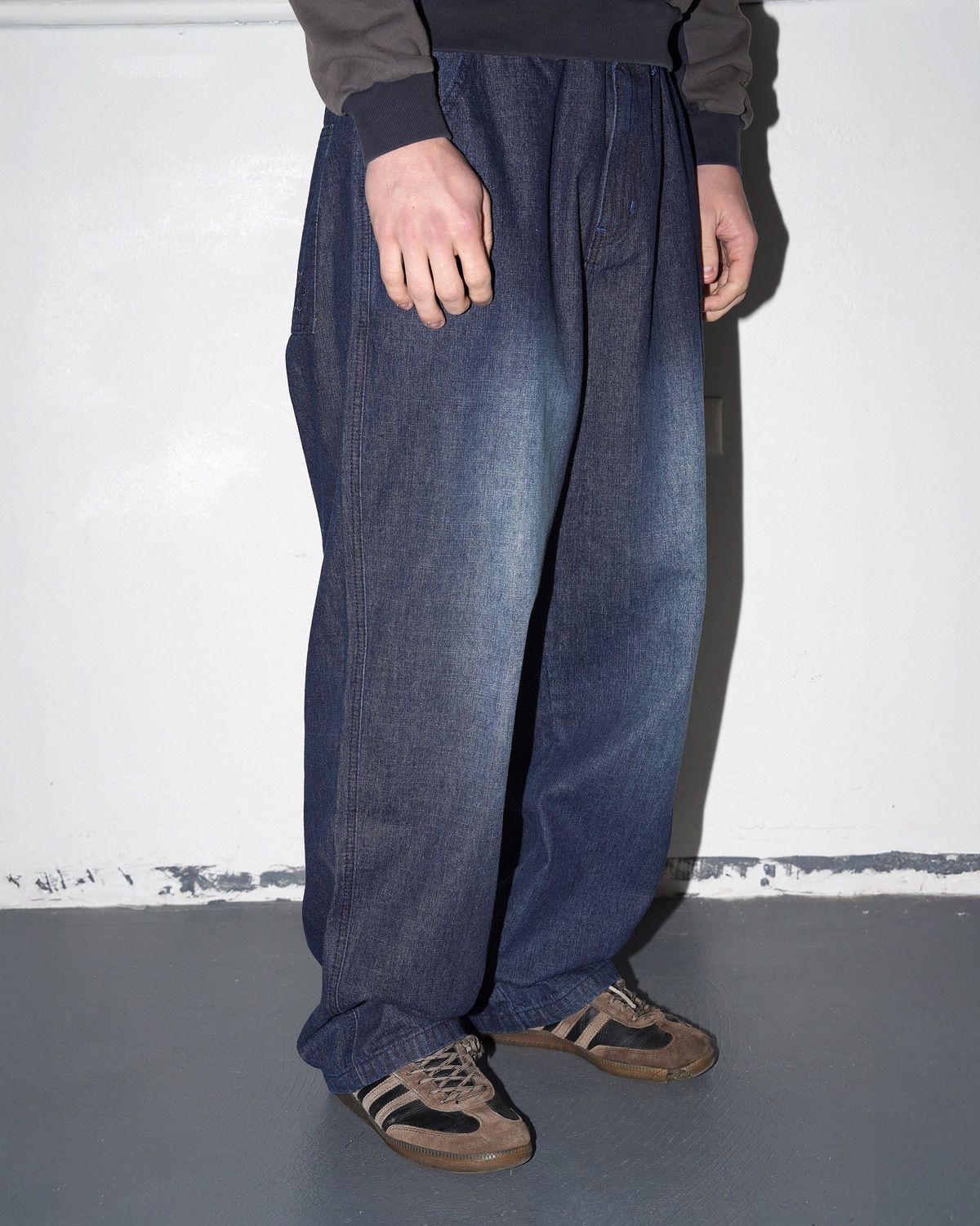 Activate Denim Jeans, Distressed Raw Denim