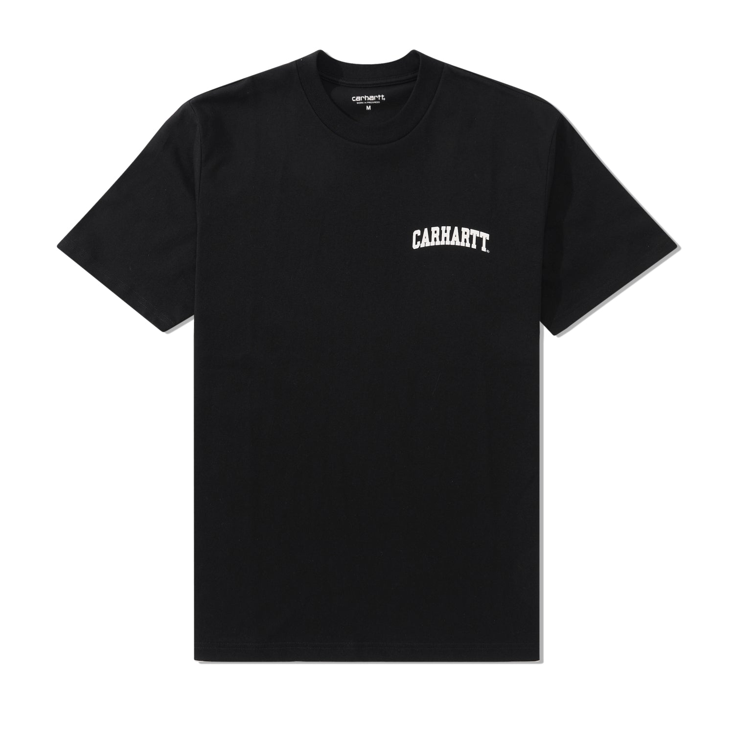 University Script Tee, Black