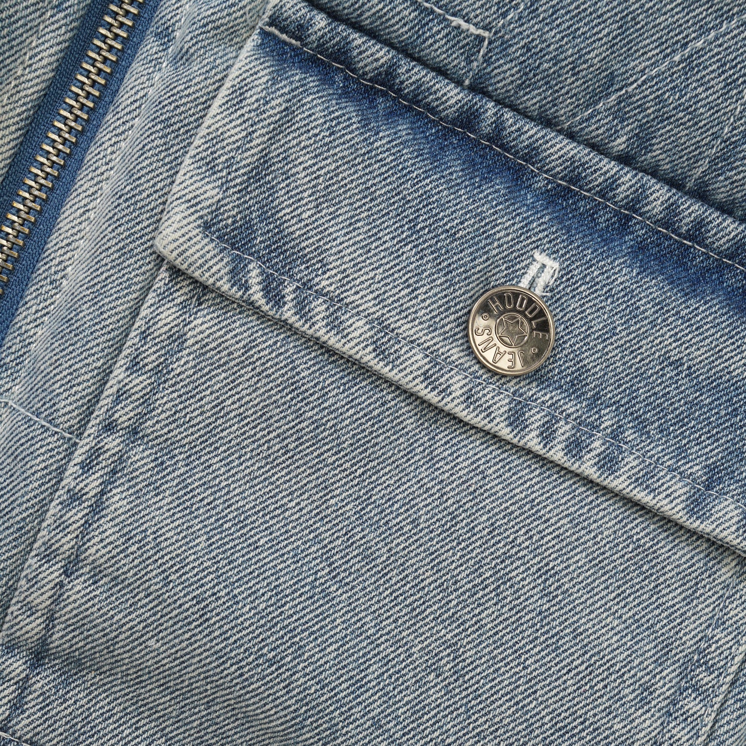 Carpenter Vest, Blue Wash