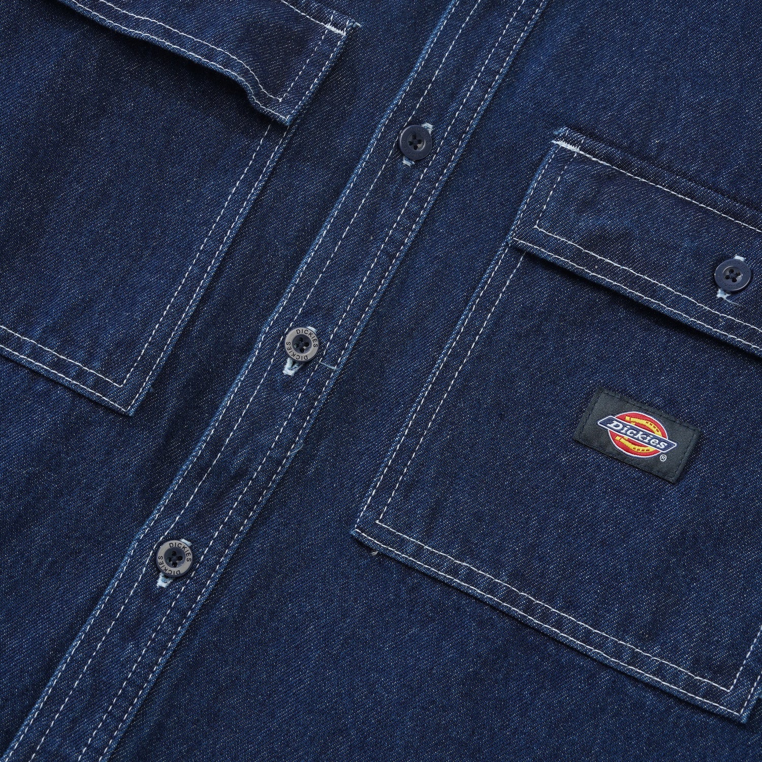 Jacinto Denim L/S Shirt, Rinsed Indigo
