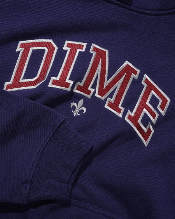Dime Varsity Hoodie, Navy