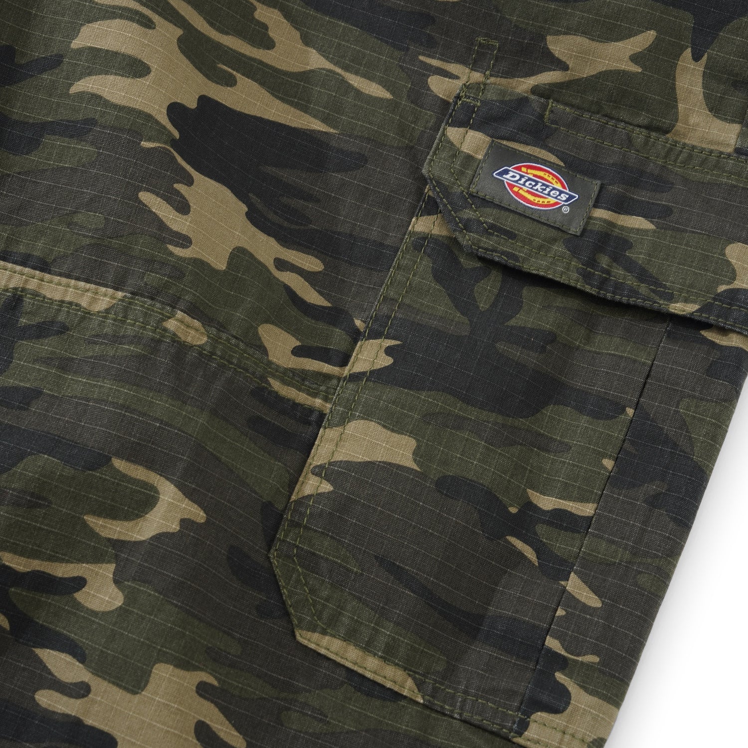 85-283 Double Knee Cargo Ripstop Pants, Camo