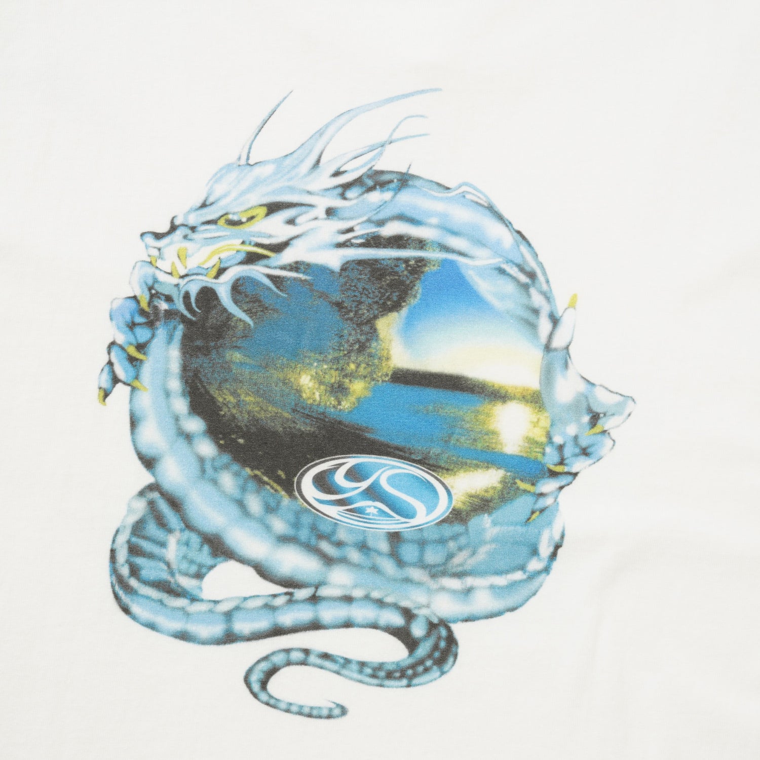 Wave Serpent Tee, White