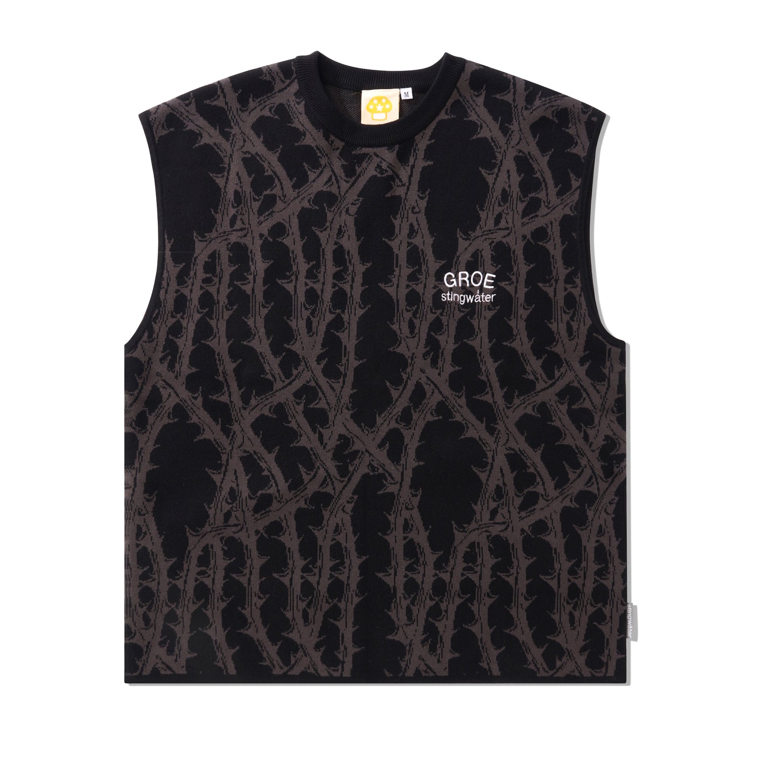 Thorn Sweater Vest, Black