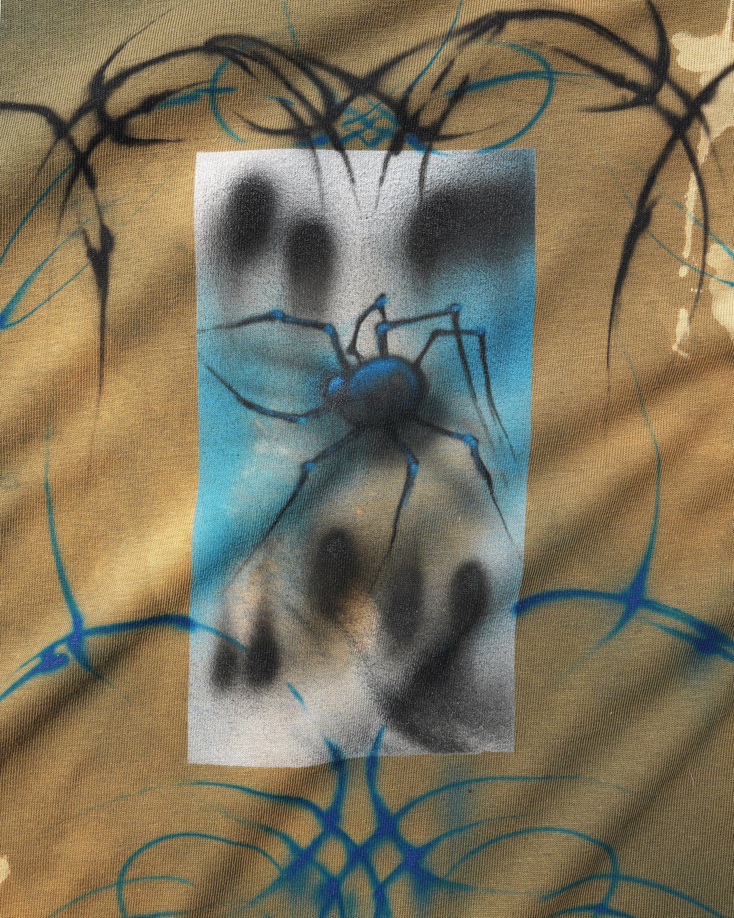 1 Of 1 Bleached / Airbrushed Tee, Green