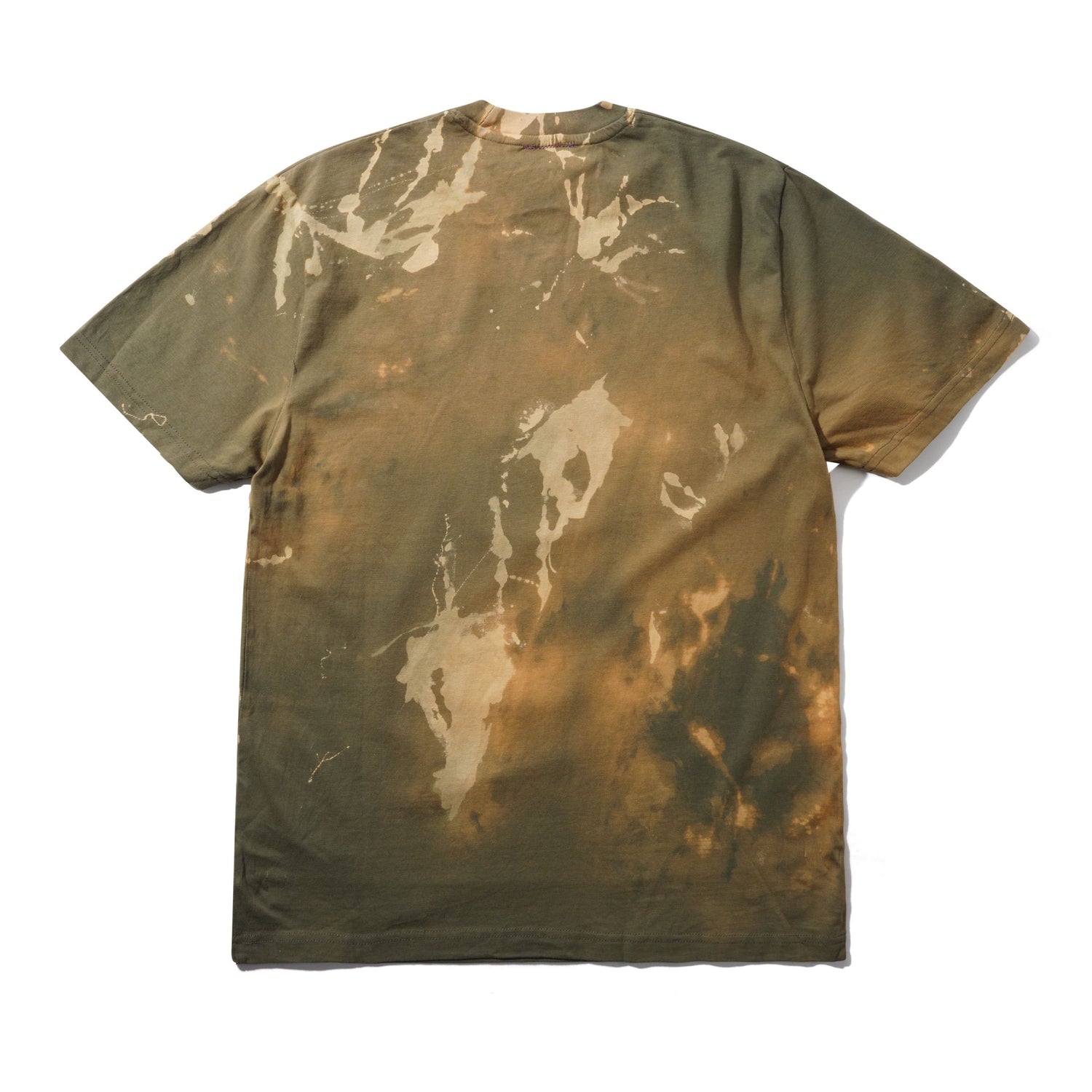 1 Of 1 Bleached / Airbrushed Tee, Green