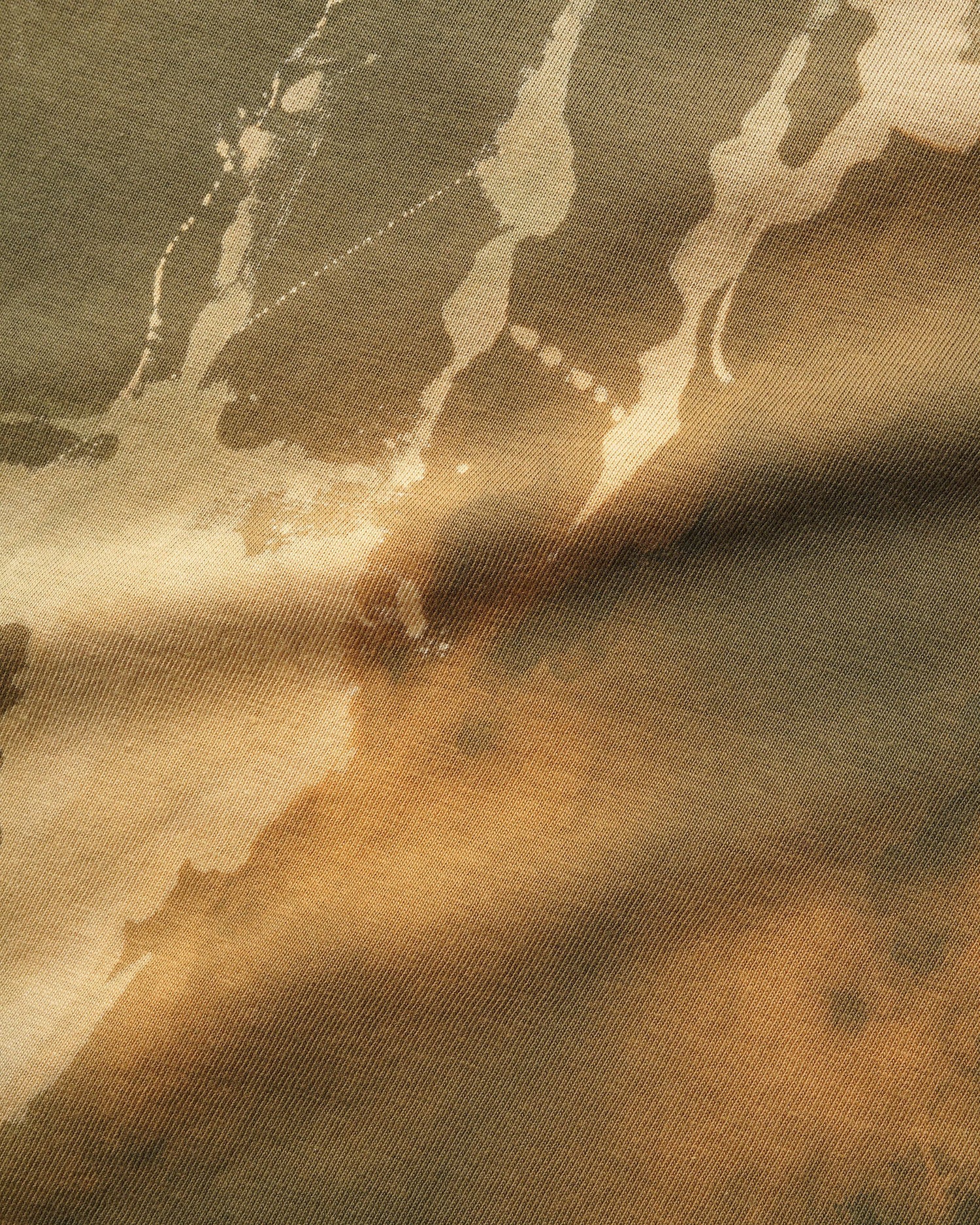 1 Of 1 Bleached / Airbrushed Tee, Green