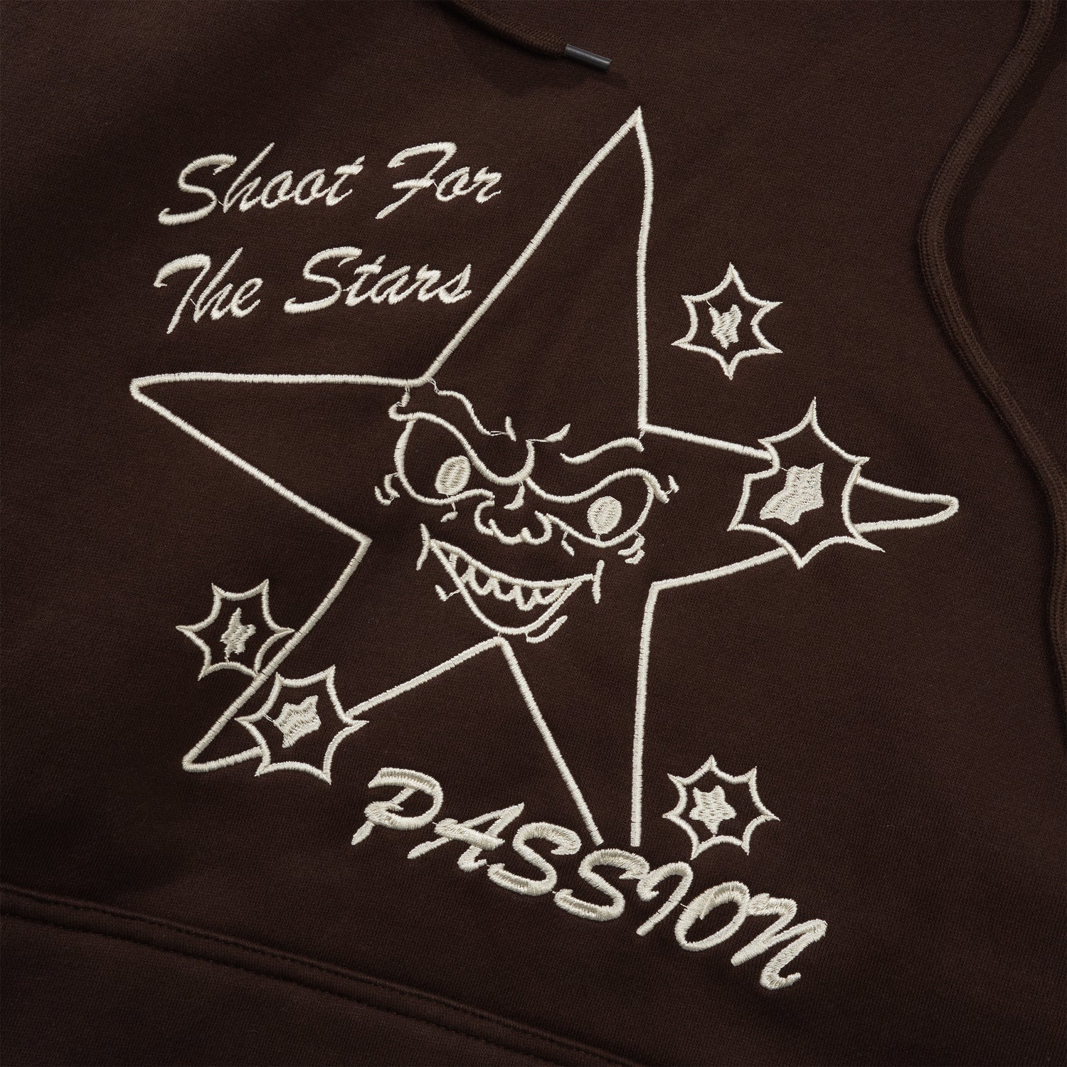 Target Practice Pullover Hood, Brown