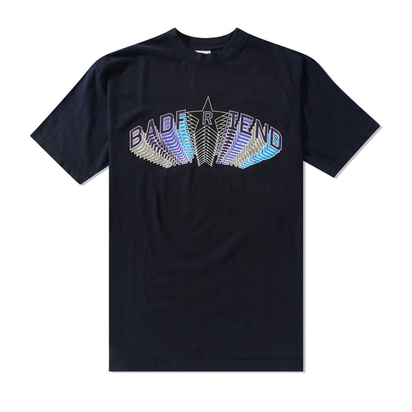 badfriend 3D Logo Tee, Navy