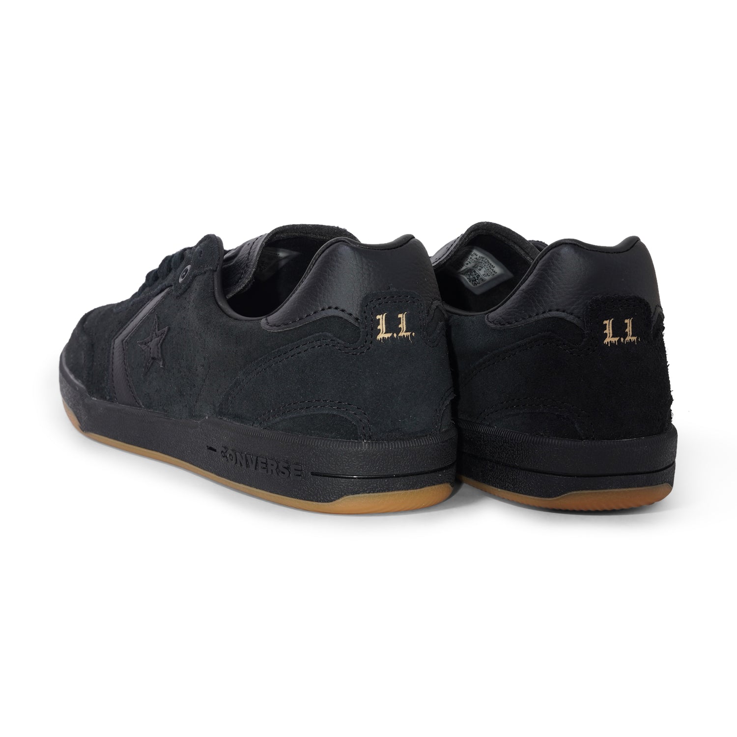 Converse Louie Lopez Pro 2 Suede Low, Black / Black / Gum
