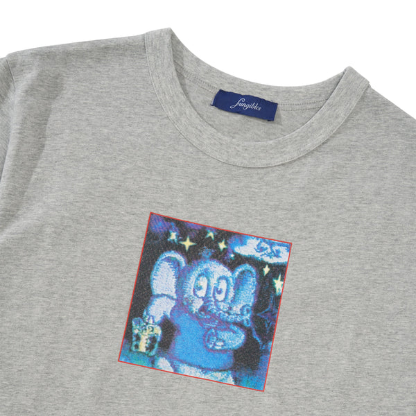 Fungibles Elephant Tee, Heather Grey
